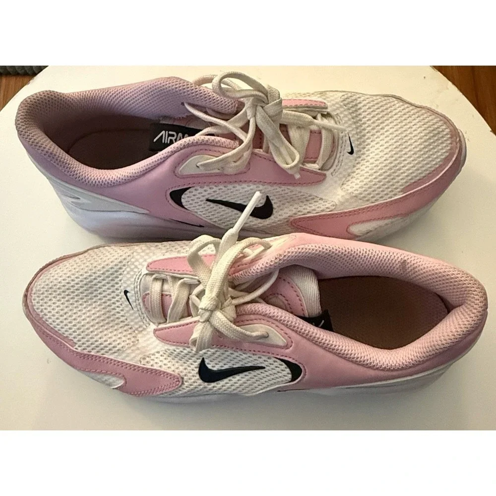 Nike Air Max Bolt CU4152-103 Womens Sneakers 7.5 White Pink Basketball Shoes